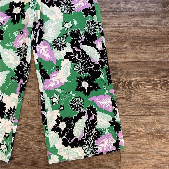 Anthropologie The Saria Smocked Wide-Leg Pants by Maeve Women's Size Medium EUC - Picture 5 of 13